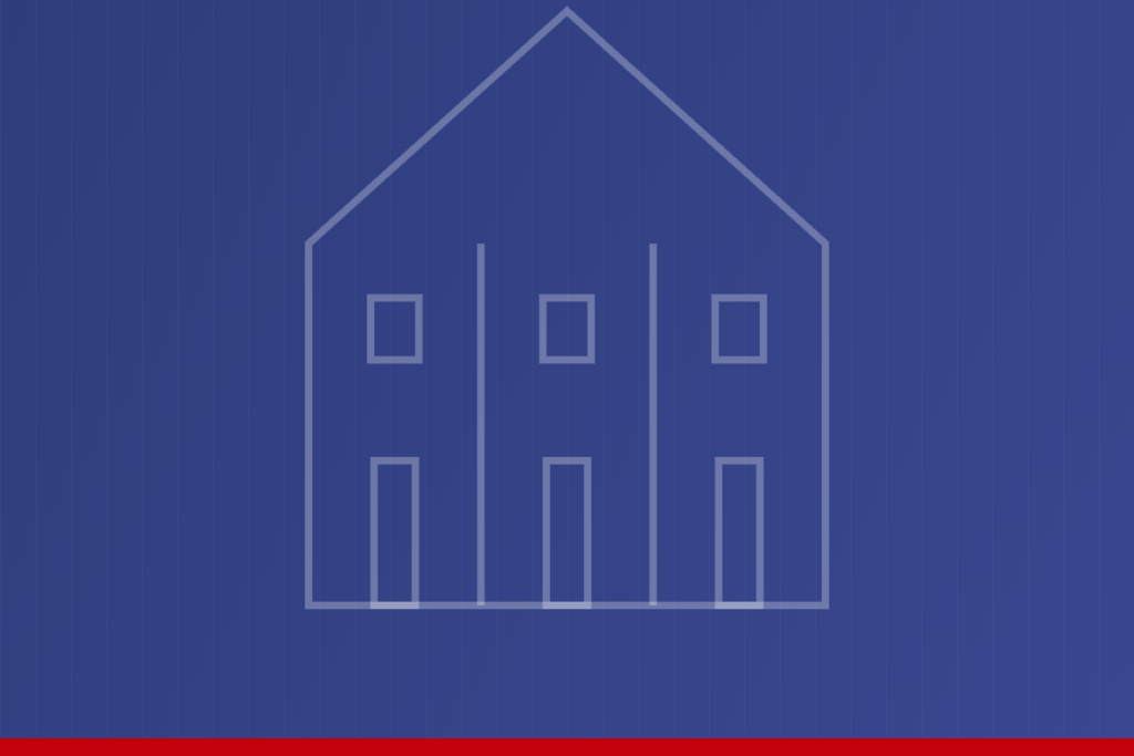 Triplex illustration for FHA self-sufficiency test guide